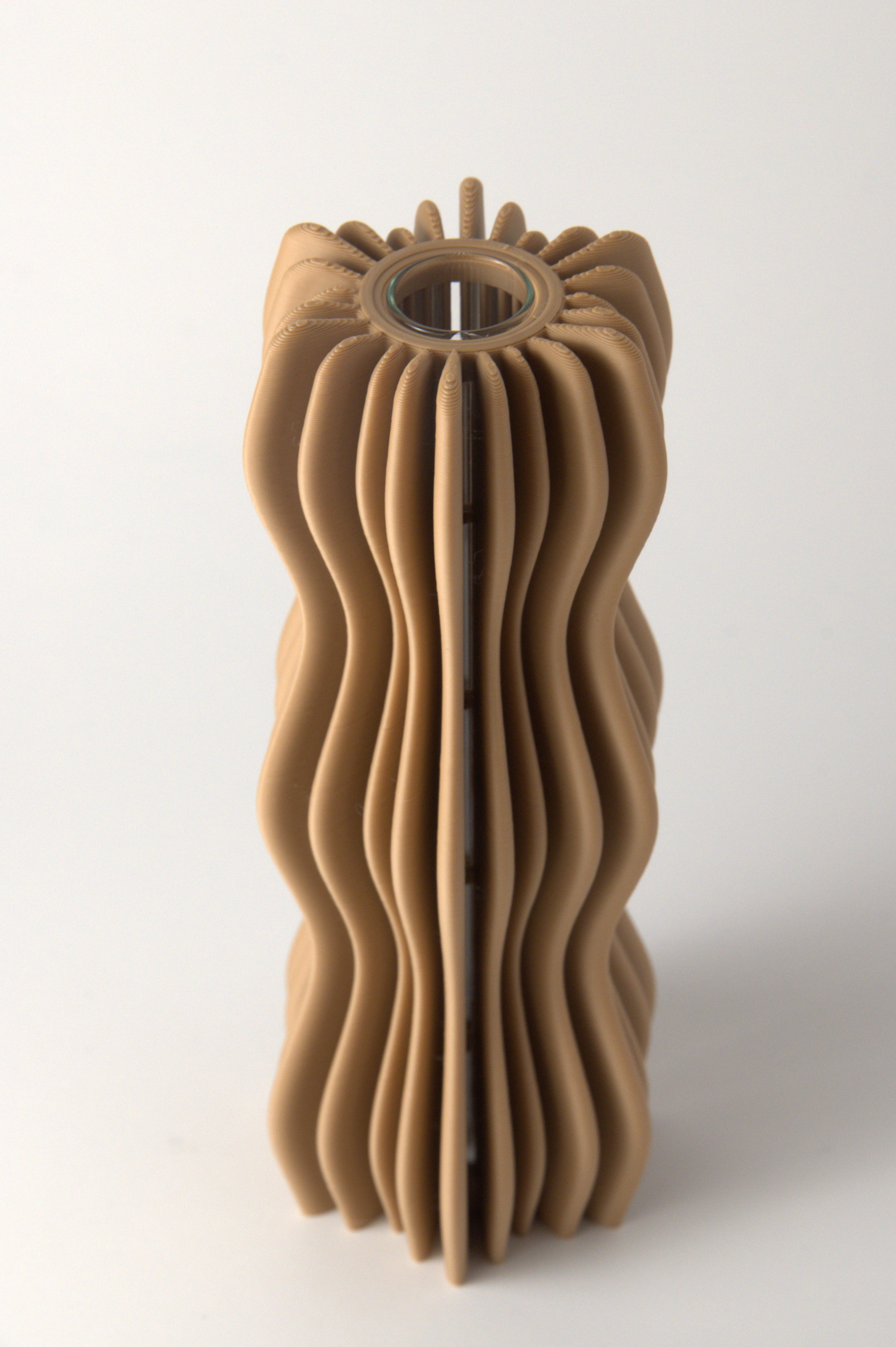 Propagation Vase Natural Oak