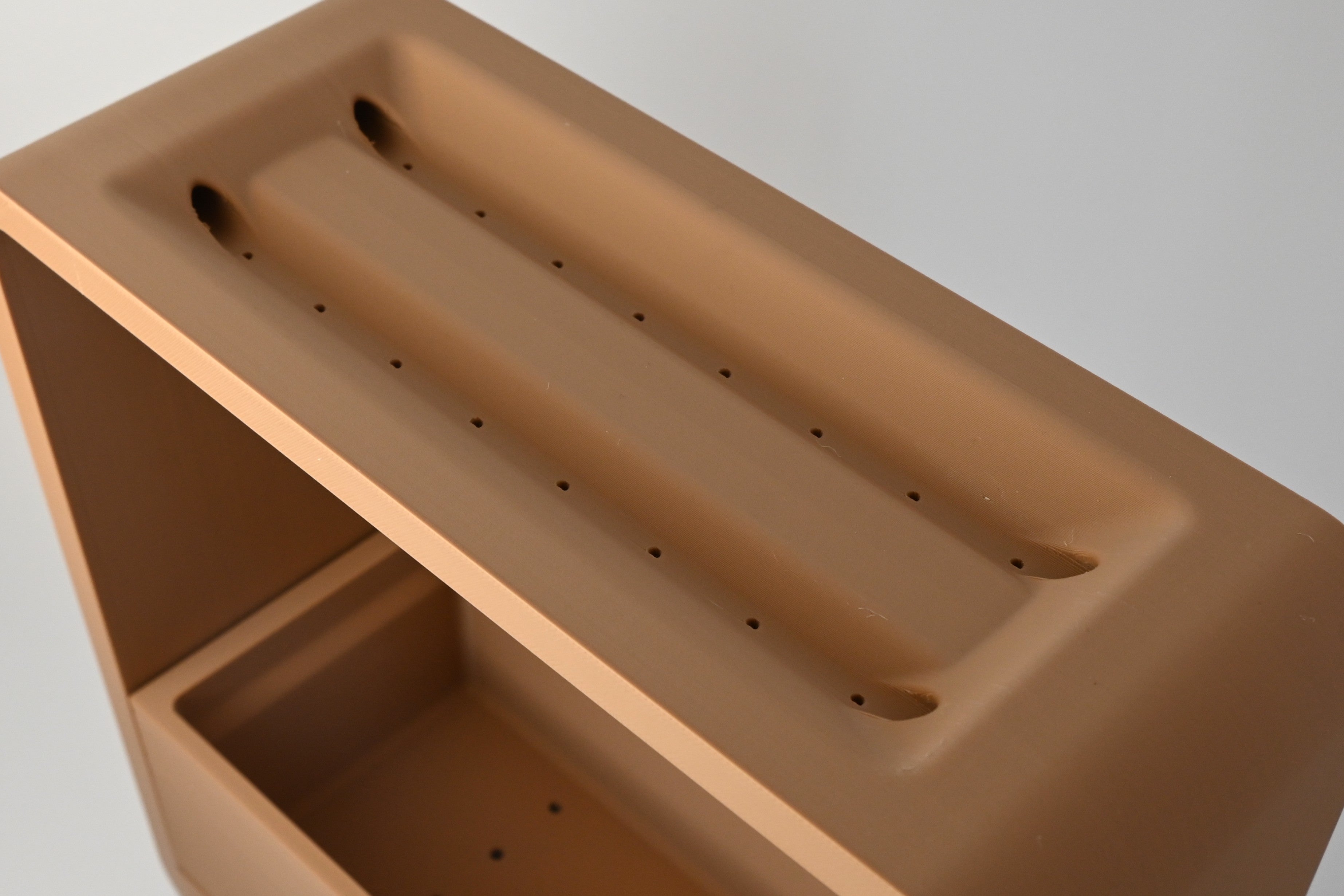 Pot Planter Vase Natural Oak Grow Light