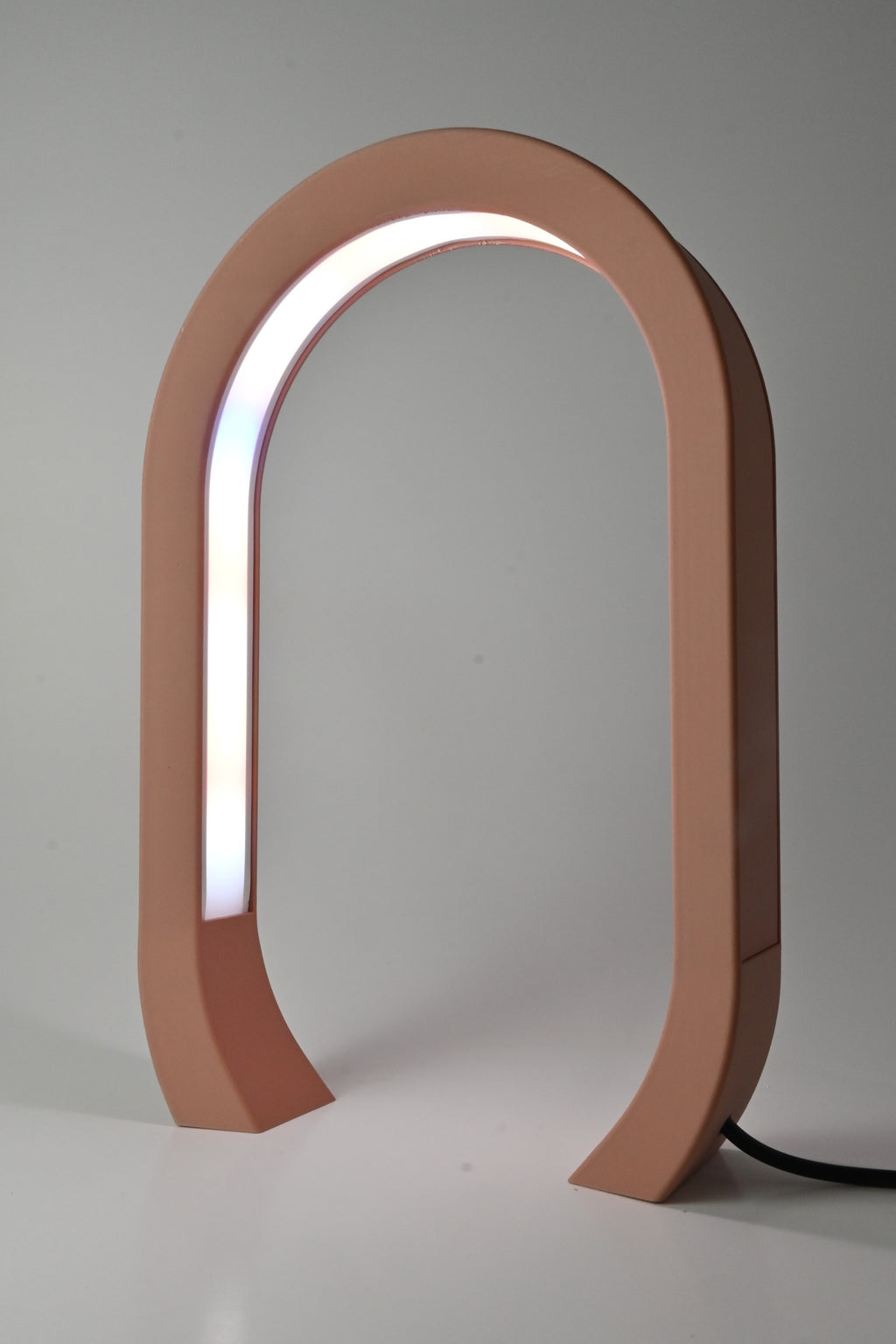 Dusty Rose Grow Light Sculpture Home Decor